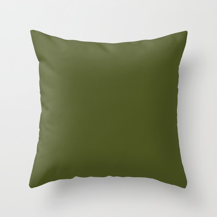 Army green throw best sale pillows