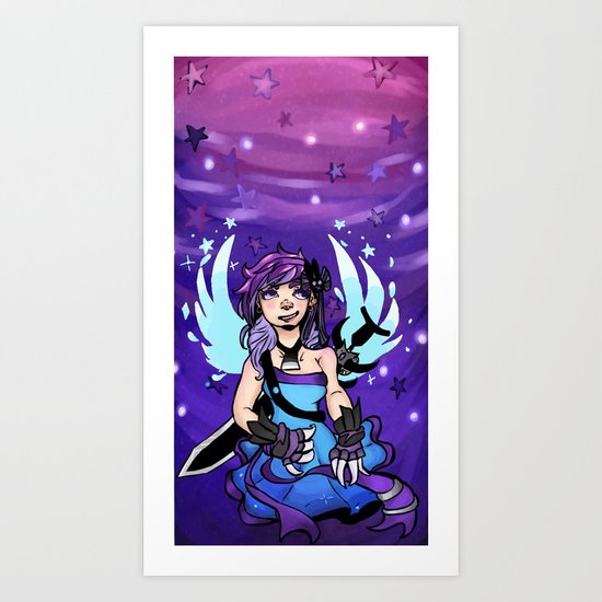 Dreaming of Manhattan Art Print