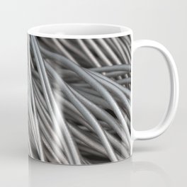 Twisted aluminum wires Coffee Mug