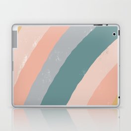 Rainbow retro stripes Laptop Skin