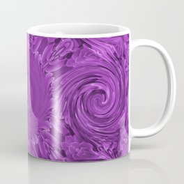 Purple impressionistic abstract swirls Coffee Mug