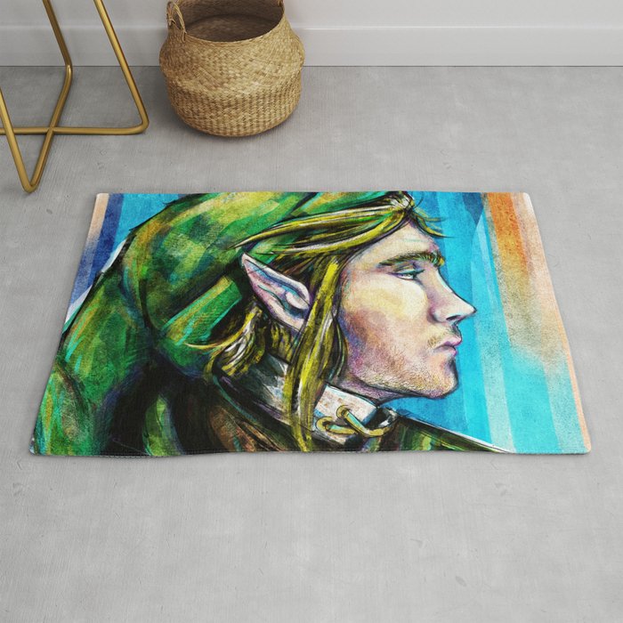 Link From The Legend Of Zelda Painting The Proud Hyrulian Warrior