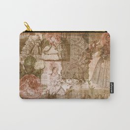 Vintage & Shabby Chic - Victorian ladies pattern Carry-All Pouch