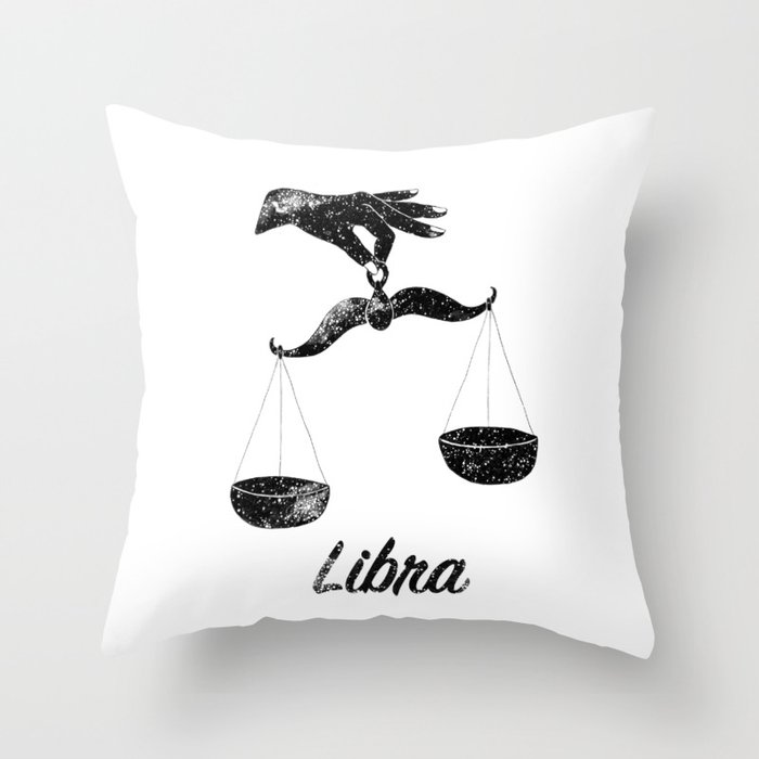 Libra Throw Pillow