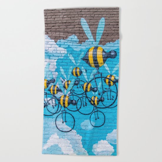 BeeHive Beach Towel