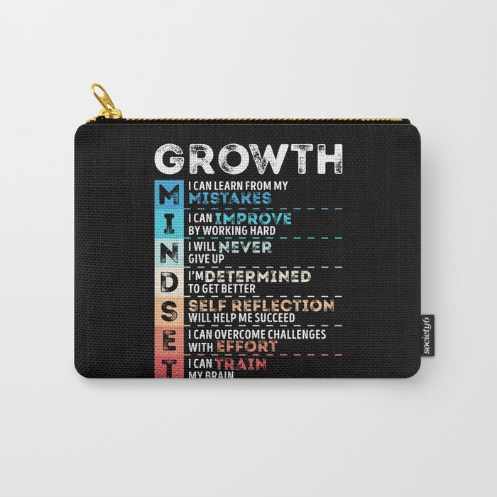 Motivational Quotes Growth for Entrepreneurs Carry-All Pouch