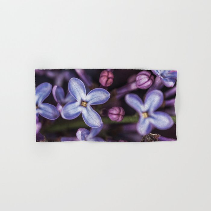 Lilacs close up Hand & Bath Towel