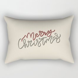 Classic Christmas Rectangular Pillow