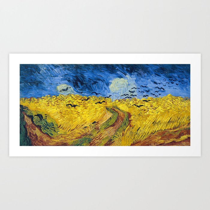 Vincent van Gogh - Wheatfield with Crows Art Print