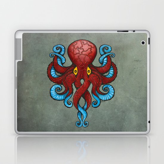 Red Dectopus Laptop & iPad Skin