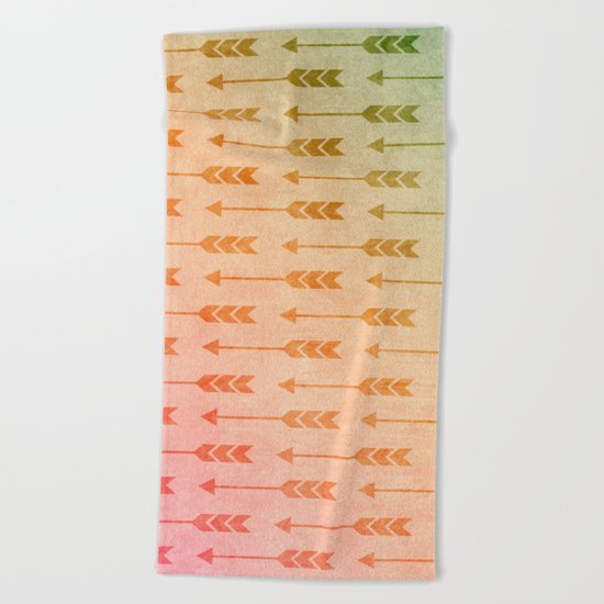 Aztec Pattern 03 Beach Towel
