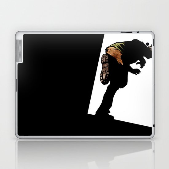 RUN ZOMBIE RUN! Laptop & iPad Skin