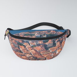 Dubrovnik Houses Aerial View Fanny Pack