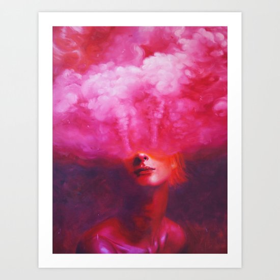 Nebula Art Print