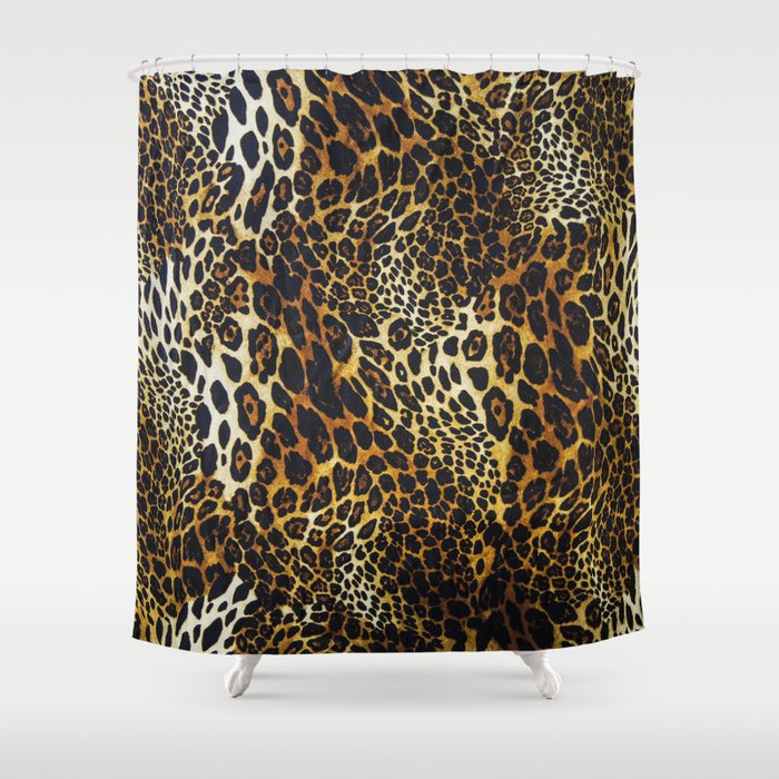 leopard skin Shower Curtain