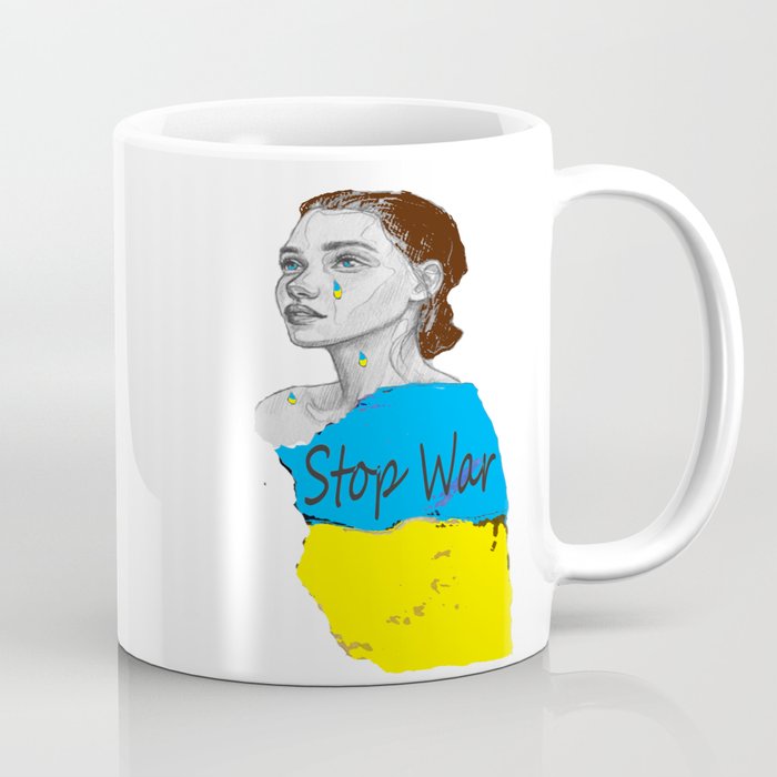 Ukraine Russia Stop War Coffee Mug