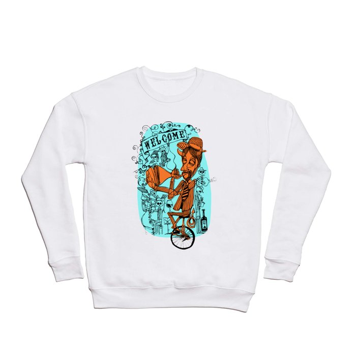 Welcome to the hell´s party Crewneck Sweatshirt