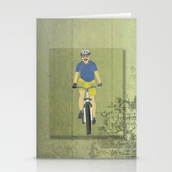 Bicycle Girl 2 Stationery Cards