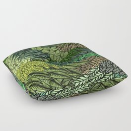 Leaf Cluster Floor Pillow
