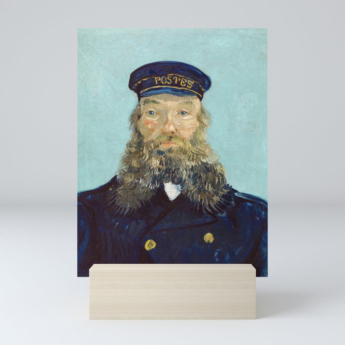 Portrait of Postman Roulin Mini Art Print