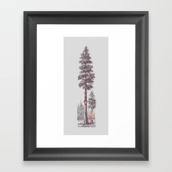 Granny's Hobby Framed Art Print