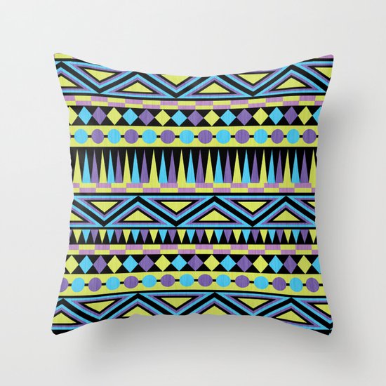 Pattern Playtime Throw Pillow