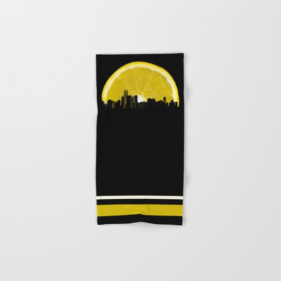 super lemon Hand & Bath Towel