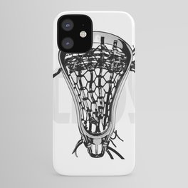 Lacrosse Negative iPhone Case