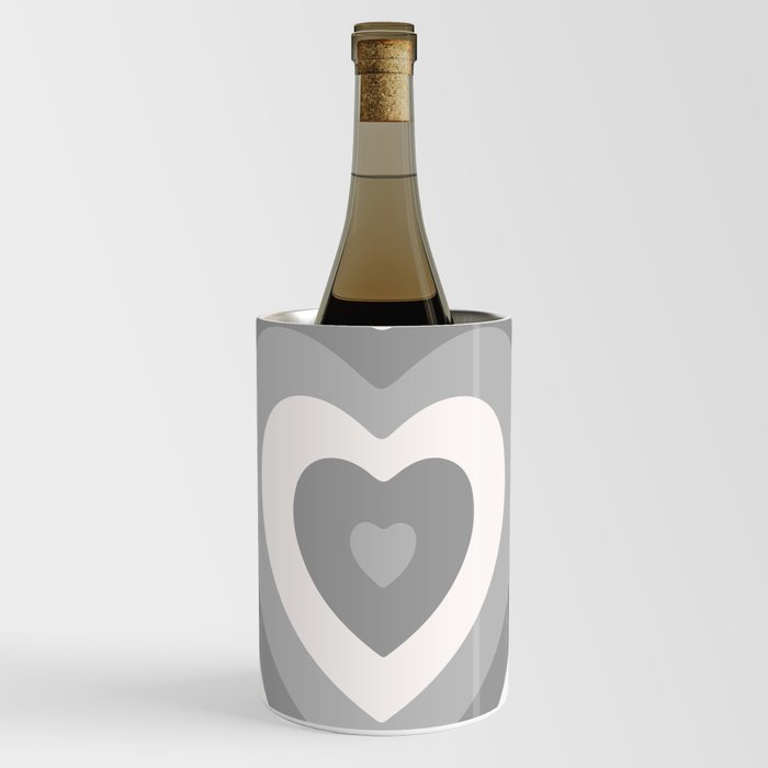 Gray Heartbeat Wine Chiller