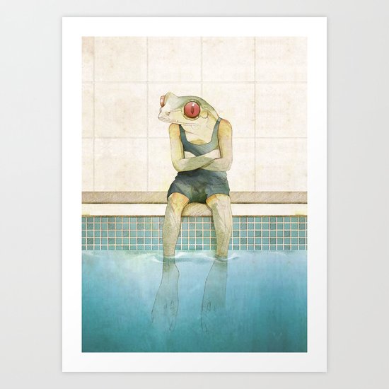 Frog Art Print