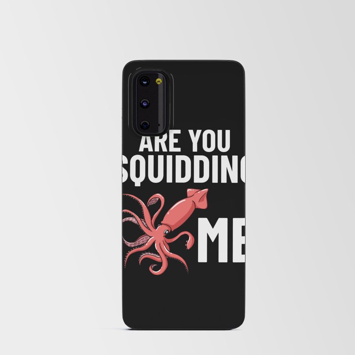Squid Fish Octopus Kraken Marine Biology Android Card Case
