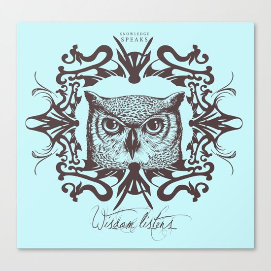 Wisdom Listens Canvas Print