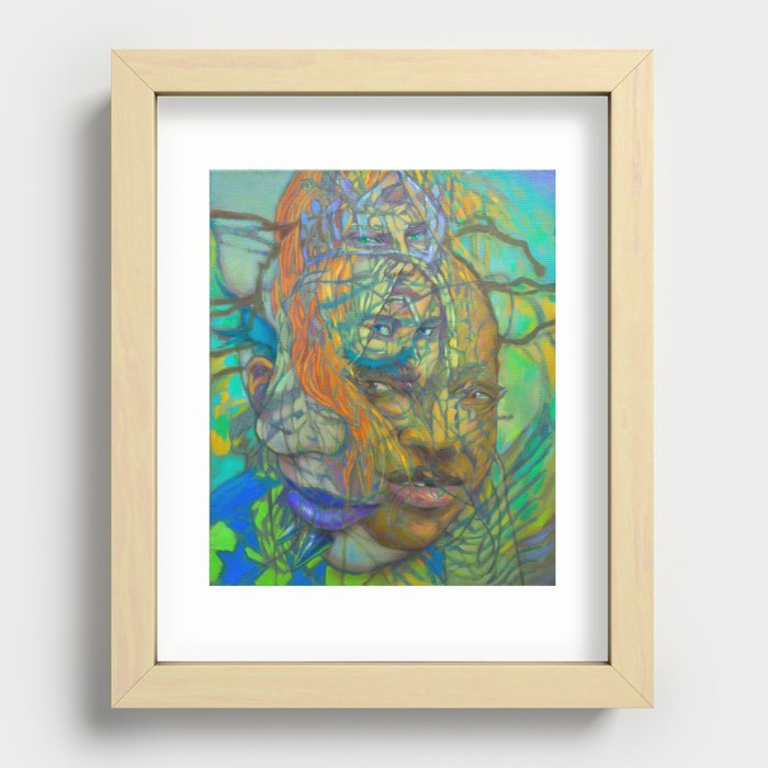 The most beautiful girl Recessed Framed Print