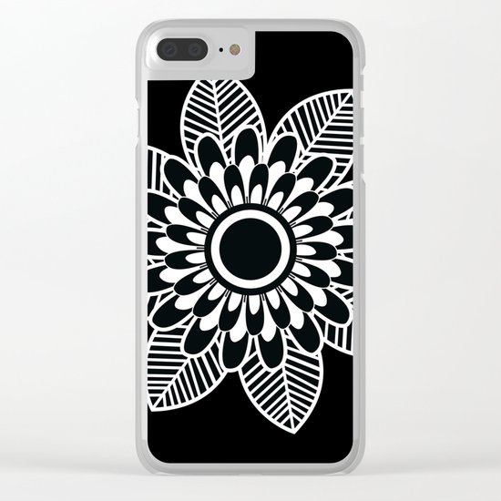 Flower Clear iPhone Case