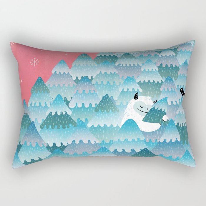 Tree Hugger Rectangular Pillow