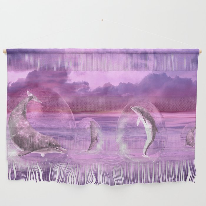 Dream Of Dolphins Wall Hanging