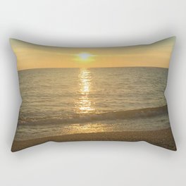 Sunset on the Beach Rectangular Pillow