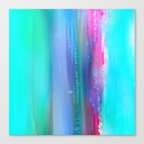 Ice Curtain 5 Canvas Print