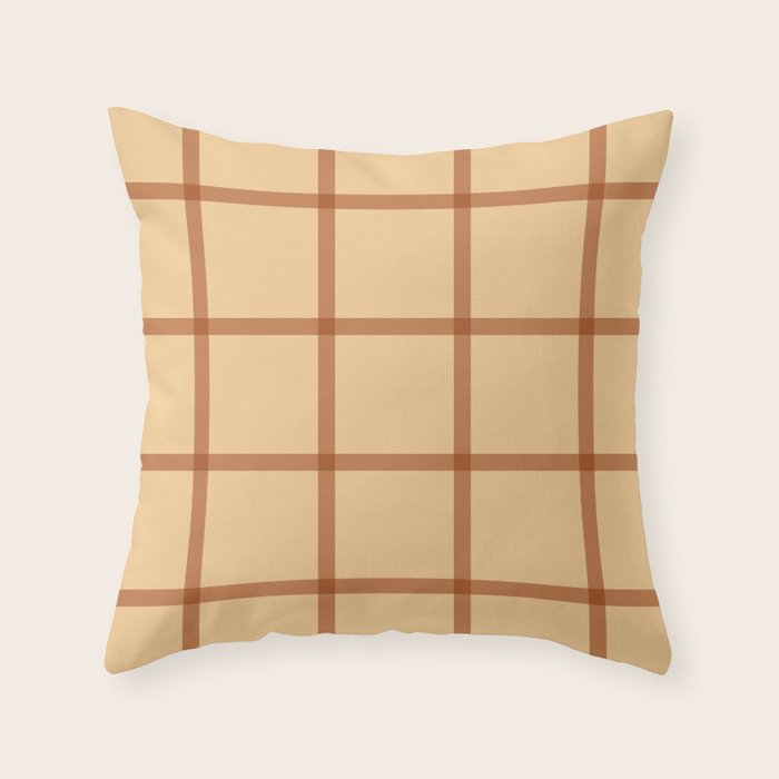 Tan plaid pillows 2025