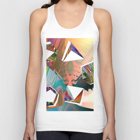 platonic Solids Unisex Tank Top
