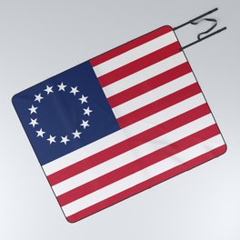 Betsy Ross USA flag Picnic Blanket