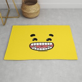 Yellow Smileys - Happy Rug