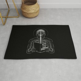 Mind: Your Own Business by Tobe Fonseca Area & Throw Rug