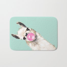 Llama Bath Mats For Any Bathroom Decor Style Society6