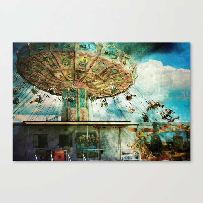 Dear mom...I joined the circus Canvas Print