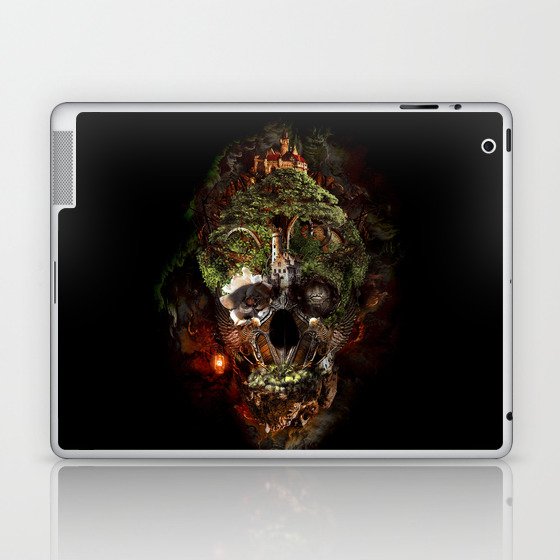 Skull Castle Laptop & iPad Skin