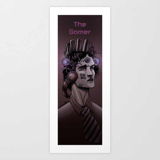 Gamer Art Print