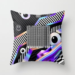 Generation X Throw Pillows Society6