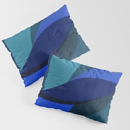 blue abstract #4 Pillow Sham