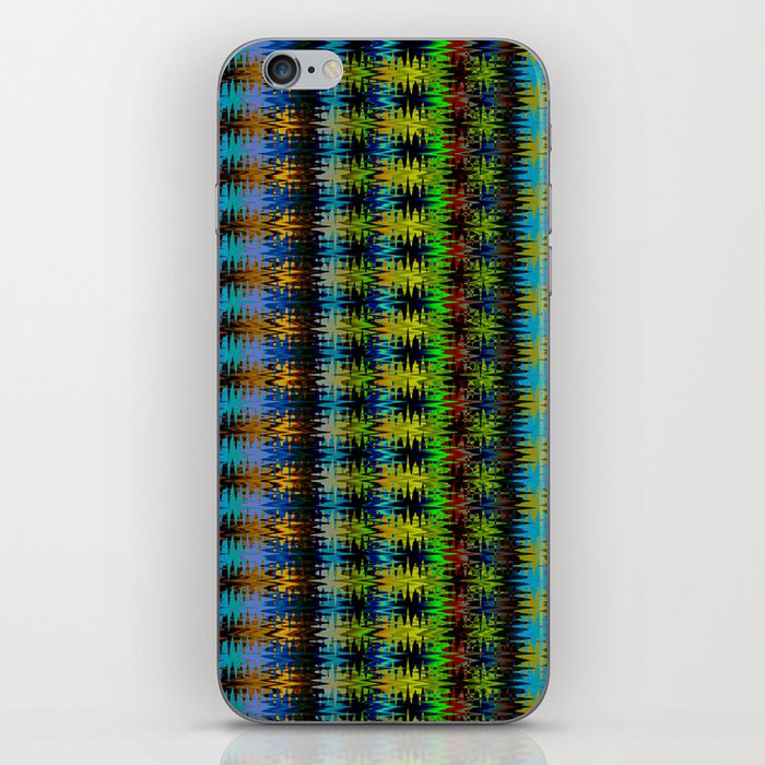 Colorful Star Shaped Abstract iPhone Skin